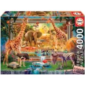 Educa Savann kommer till liv G3 4000 Bitar
