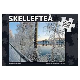 Svenskapussel Skellefteå Strandpromenaden 1000 Bitar