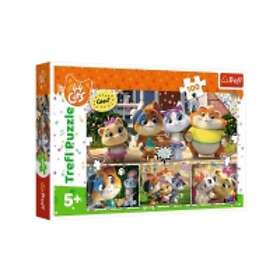 Trefl 100EL de 44 PUZZLE Cats A KITCHEN TEAM FRIENDS PUD 16442