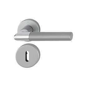 Hoppe Innerdörrhandtag Lecce 1405 37-42 Nyckelskylt F49/F9-2,