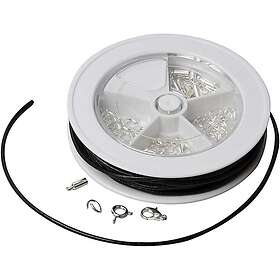 Creativ Company Startset med Smyckewire smyckewire, svart, försilvrad, 1 set 613