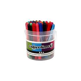 Creativ Company Bucket with 42 Jumbo pens 12 colors