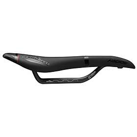 Selle San Marco Aspide Open-fit Carbon Fx Wide Saddle Svart 132 mm