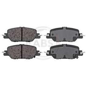 A.B.S. Bromsbeläggssats, skivbrom35265