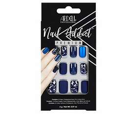 Ardell Lösnaglar Nail Addict Matte Blue (24 pcs)