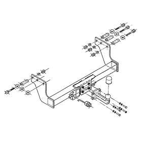 Ford Dragkrok STEINHOF STF-299/1 Transit '00-06