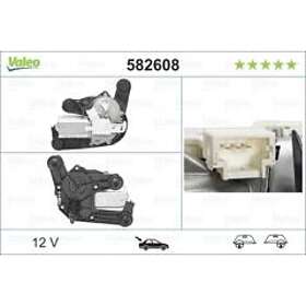 Valeo Vindrutetorkarmotor 582608