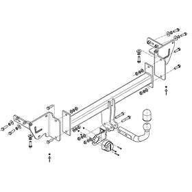 Jeep Dragkrok STEINHOF STJ-064 Cherokee '13-