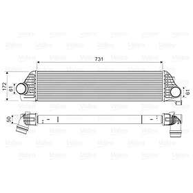 Valeo Laddluftkylare 818561