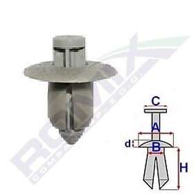 Romix Fastsättningsklämma sats C60520 VOLVO