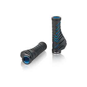 XLC Ergonomic Gr S30 Handlebar Grips Blå,Svart 130 mm