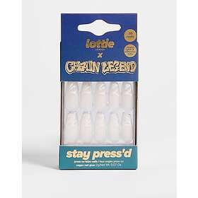 Lottie London X Chaun Legend – Stay Press'd Lösnaglar French Twist