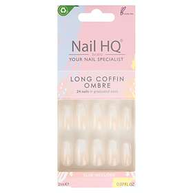 Nail HQ Long Coffin Ombre Nails 24 pcs