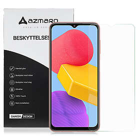 Azmaro Samsung Galaxy M13 4G Ultraklart Skärmskydd i Härdat glas Genomskinlig