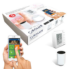 Flooré Styrpaket med 1 trådlös termostat SP-1-TRV-UGE Smart styrning