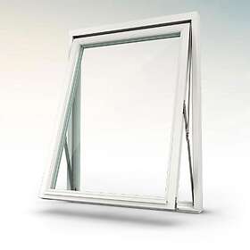NorDan Vridfönster Tanum 3-Glas Lagerfört Aluminium Alu- VF13 x 13 A-VF:13X13