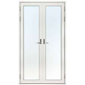 Profil Svenska Fönster Parfönsterdörr Helglasad Aluminiumbeklätt Trä Rund SP Balans 3-Glas 170x200 Vä 651125172050