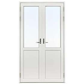SP Fönster Pardörr Balans Svanenmärkt Aluminium Pardörr 3-Glas Alu 170x210/120 Vä 65312117211250
