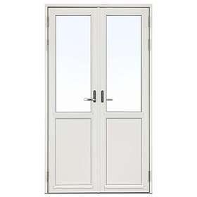 SP Fönster Pardörr Stabil Svanenmärkt Trä 3-Glas 200x210/150 Hö 66212220211550