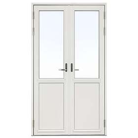 SP Fönster Pardörr Stabil Svanenmärkt Trä 3-Glas 120x220/120 Hö 65212212221250