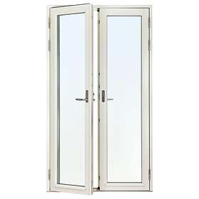 Traryd Fönster Pardörr Genuin Svanenmärkt Helglasad Trä FD Hö Härdat glas in/ut 13-20 652326132050