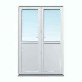 Traryd Fönster Pardörr Optimal Aluminium FD Linjerar Fast Hö 18-20/13 66132218201350