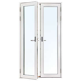 Traryd Fönster Pardörr Optimal Helglasad Aluminium FD Hö Härdat glas in/ut 19-22 651326192250