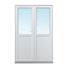 Traryd Fönster Pardörr Optimal Svanenmärkt Aluminium FD Linjerar Fast Par Hö 15-21/13 Svanmärkt 66332215211350