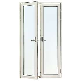 Traryd Fönster Pardörr Optimal Svanenmärkt Helglasad Aluminium FD Hö Härdat glas in/ut 12-21 653326122150