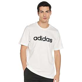 Adidas T-shirt Essential Linear Logo Vit/svart Barn kids GL0058