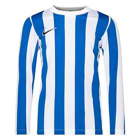 Nike Matchtröja Dri-FIT Striped Division IV Vit/Blå/Svart Långärmad Barn kids CW3825-102