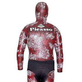 Picasso Thermal Skin Spearfishing 9 Mm Röd XL