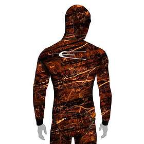 Epsealon Brown Brown Fusion Spearfishing Jacket 5 Mm Orange XS