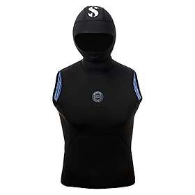 Scubapro Women 5/3 Mm Everflex Yulex Hooded Inner Vest Svart M