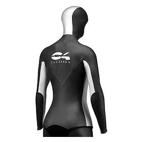 C4 Sideral Apnea Woman Jacket 3 Mm Svart,Grå 2
