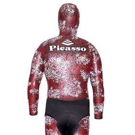 Picasso Thermal Skin Spearfishing 5 Mm Röd XL