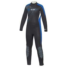 Bare Manta Full Wetsuit 7/6 Mm Blå 8