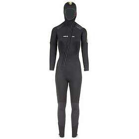 Beuchat 1dive With Hood Woman 7 Mm Svart 2XL