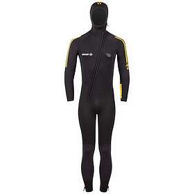 Beuchat 1dive With Hood 7 Mm Svart 2XL