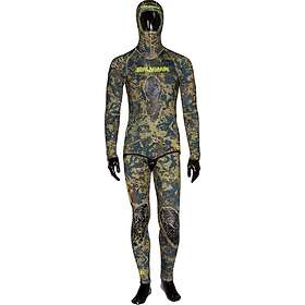 Salvimar Wetsuit N.a.t. 101 Camu 7 Mm Grönt L