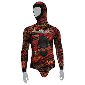 Epsealon Red Fusion Spearfishing Jacket 5 Mm Röd XS