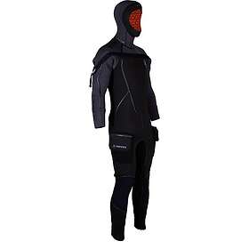Apeks Thermiq Adv Wetsuit Woman 8/7 Mm Svart L