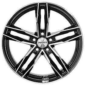 Monaco Rr8M Gloss Black Polished 8.5x19 5/112 ET45 B66.5