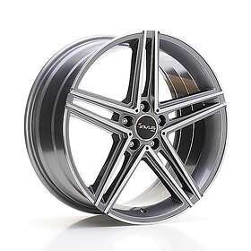 Avus AC-515 Anthracite Polished 9.5x19 5/112 ET45 B66.5