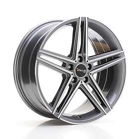 Avus AC-515 Anthracite Polished 9,5x19 5/112 ET35 B66.5