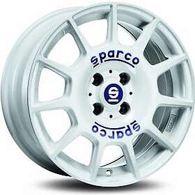 Sparco Wheels Terra White Blue Lettering 7.5x17 5/110 ET38 B73.1