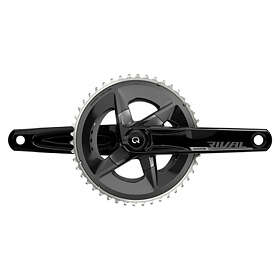 SRAM Rival Axs Dub 107 Bcd Crankset Power Meter Svart 172.5 mm / 33/46t