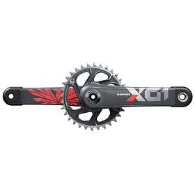 SRAM X01 Eagle Boost Dub Direct Mount Crankset Svart 170 mm / 32t