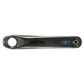 Stages Cycling Xtr M9100 Power Meter Svart 165 mm