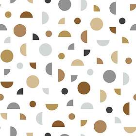 ESTAhome Tapet Grafiskt Motiv Grått Och Beige EW139278